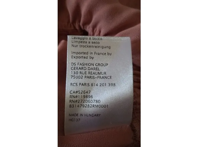 Pablo De Gerard Darel Vestidos Rosa 