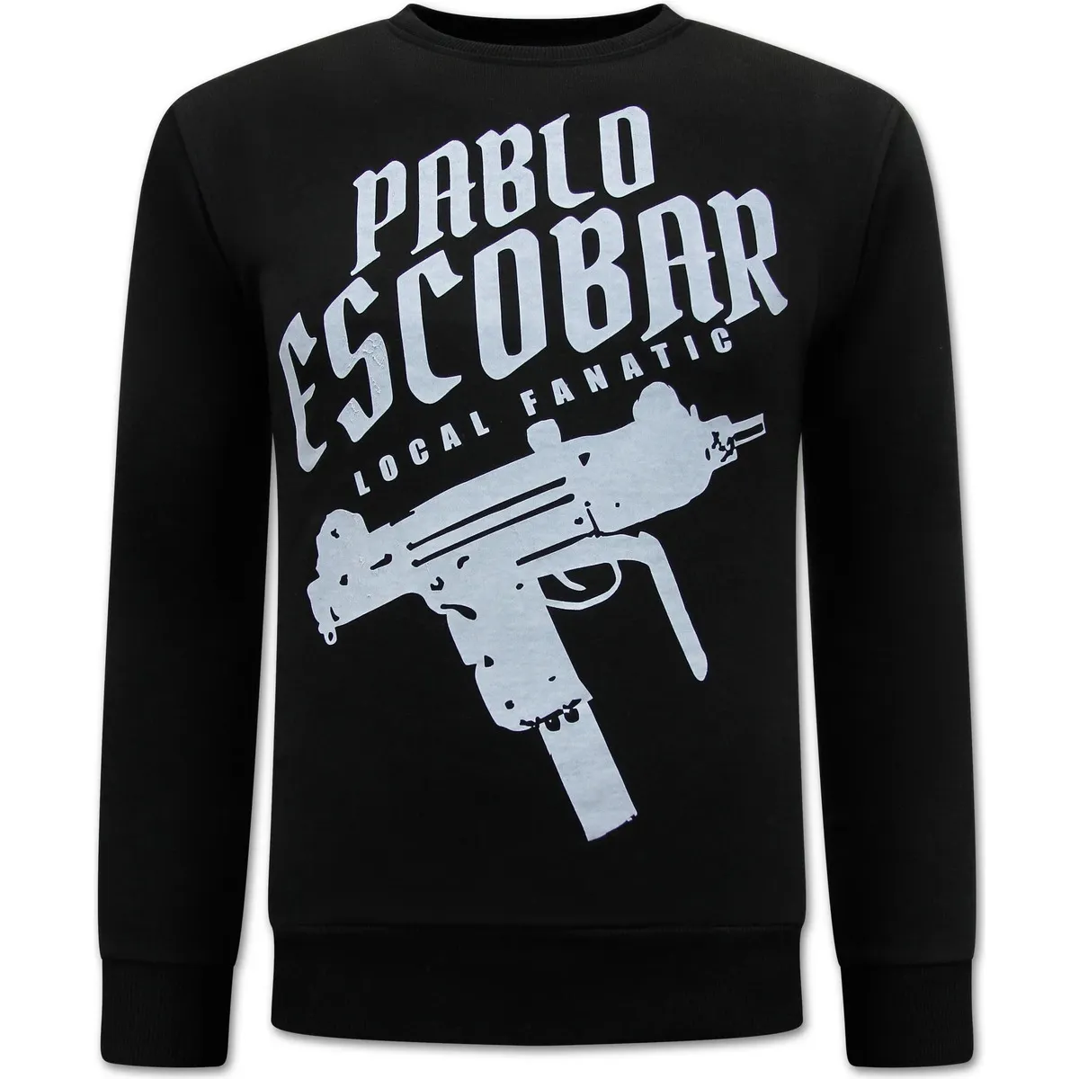 Pablo Escobar Uzi Print Hombre