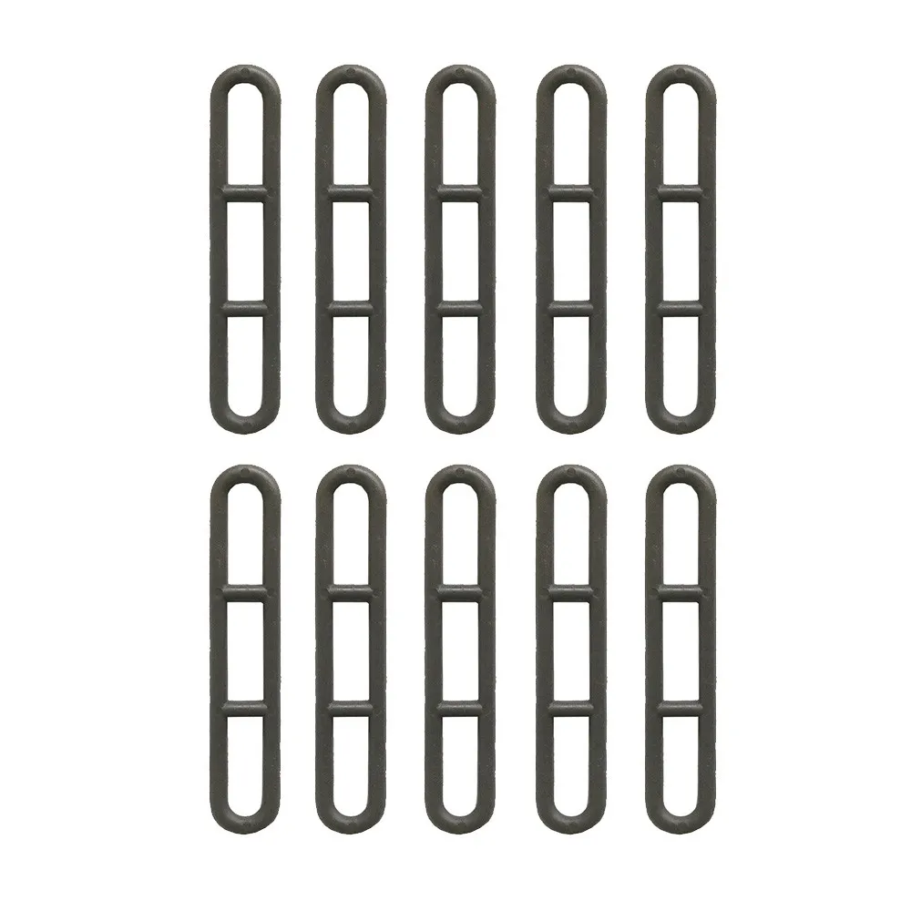 Pack 10 GOMAS TENSORAS ESCALETA PEQUEÑA para tienda cocina o avancé de caravana