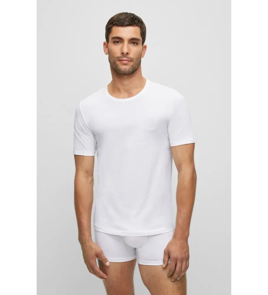 Pack 3 Camisetas RN 3P Clásico blanco