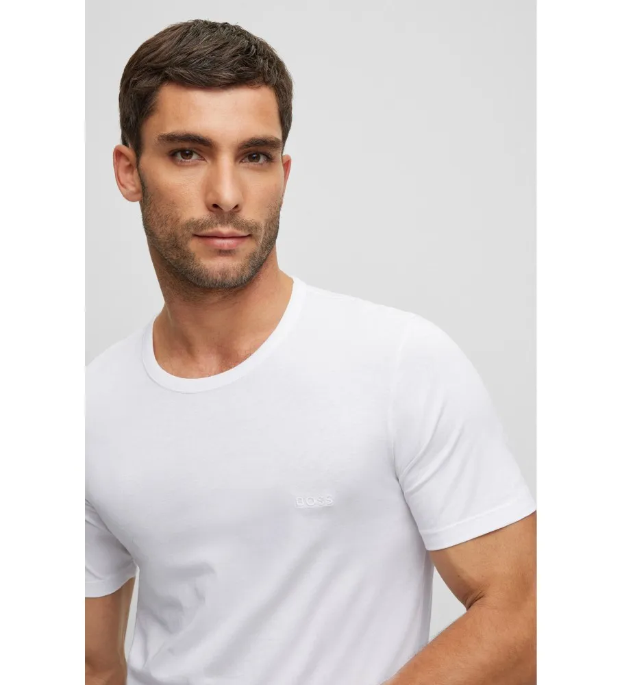 Pack 3 Camisetas RN 3P Clásico blanco