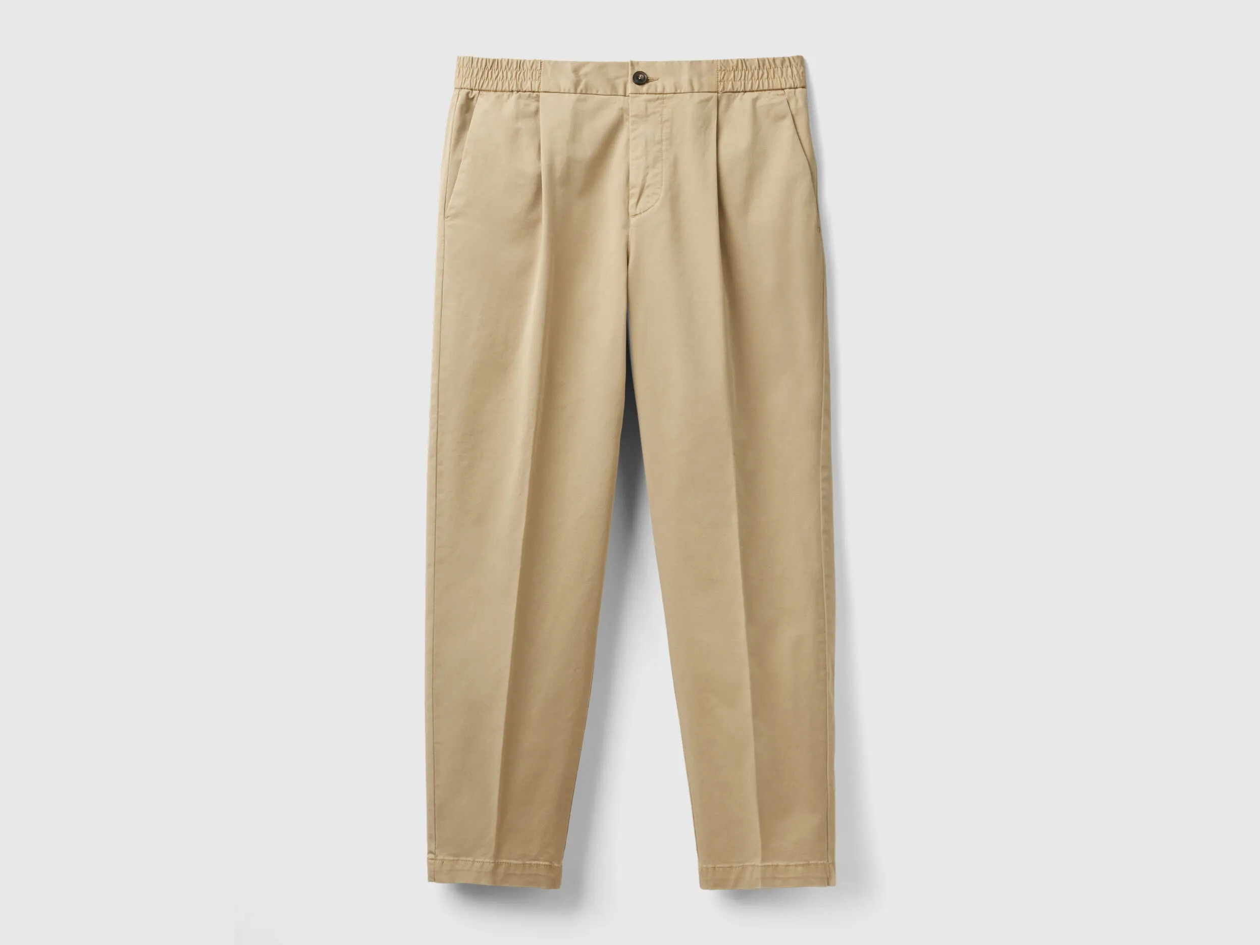 Pantalón de algodón elástico