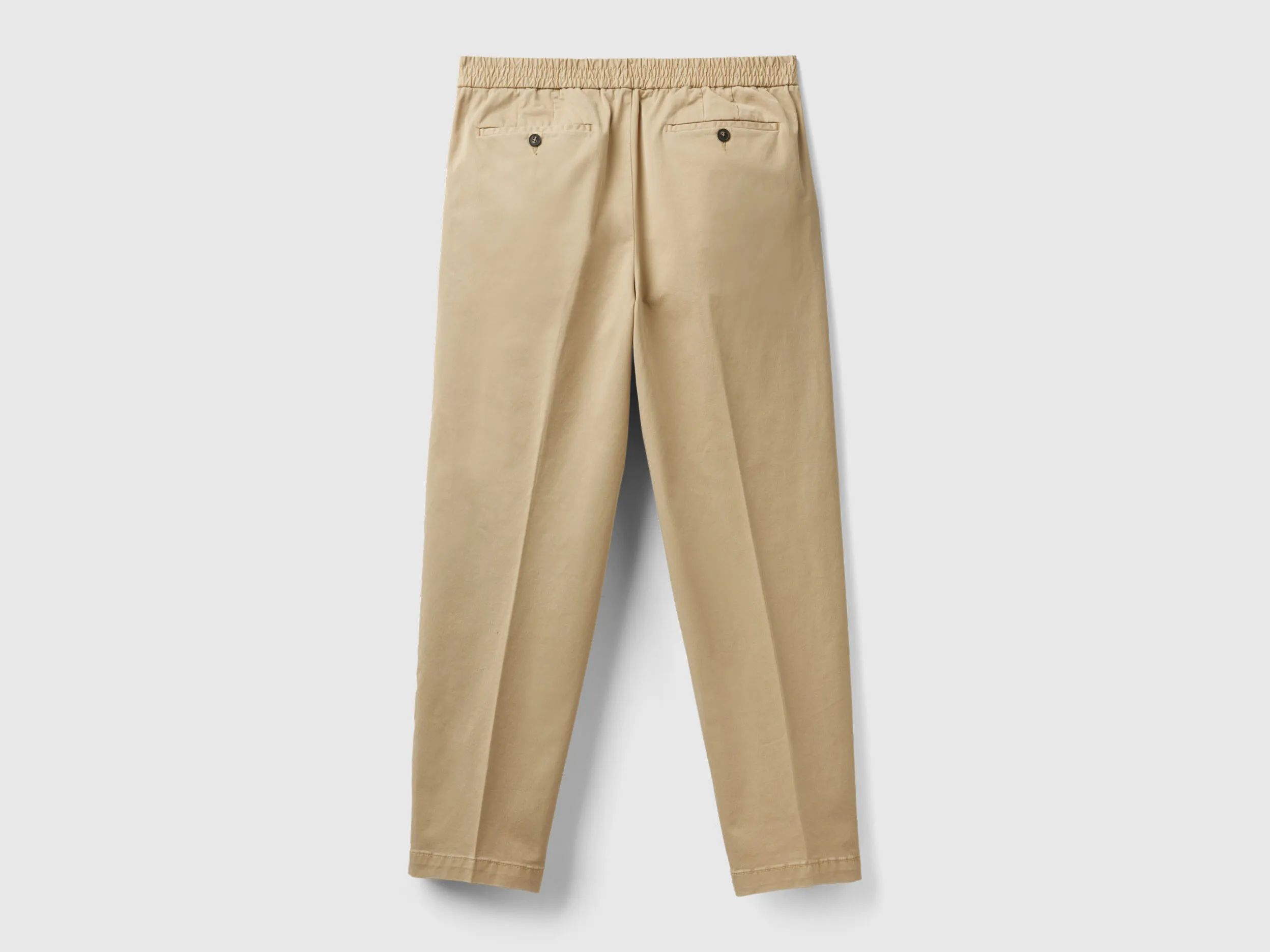 Pantalón de algodón elástico