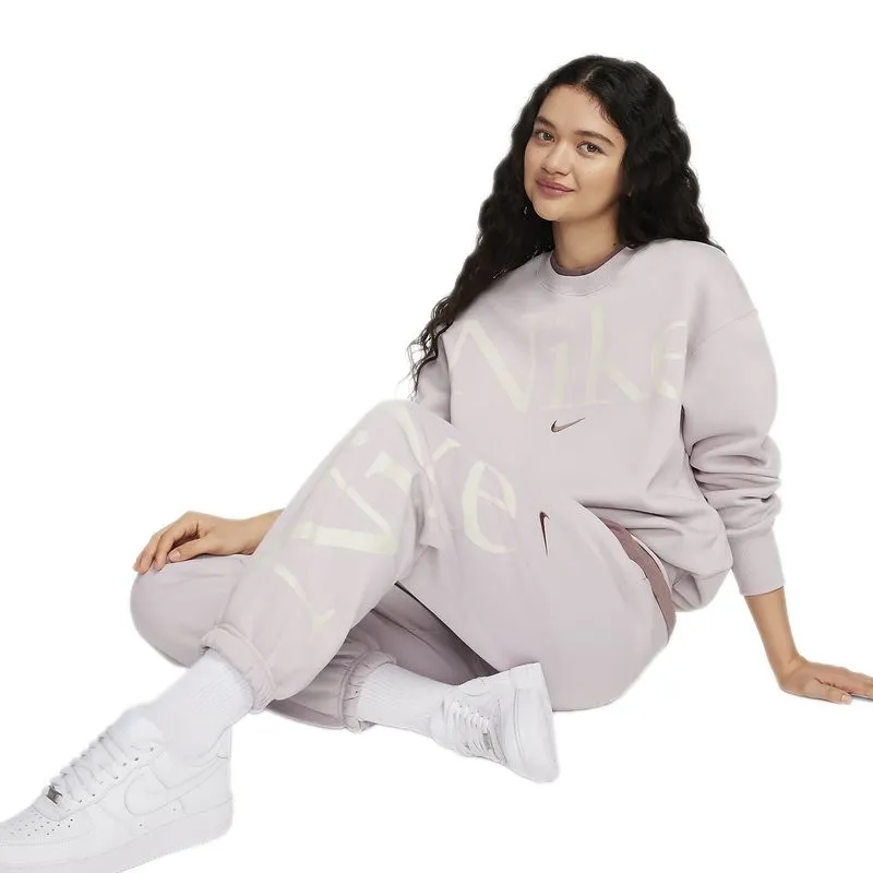 Pantalon Mujer Nike W Nsw Phnx Flc Os Logo Swtpnt