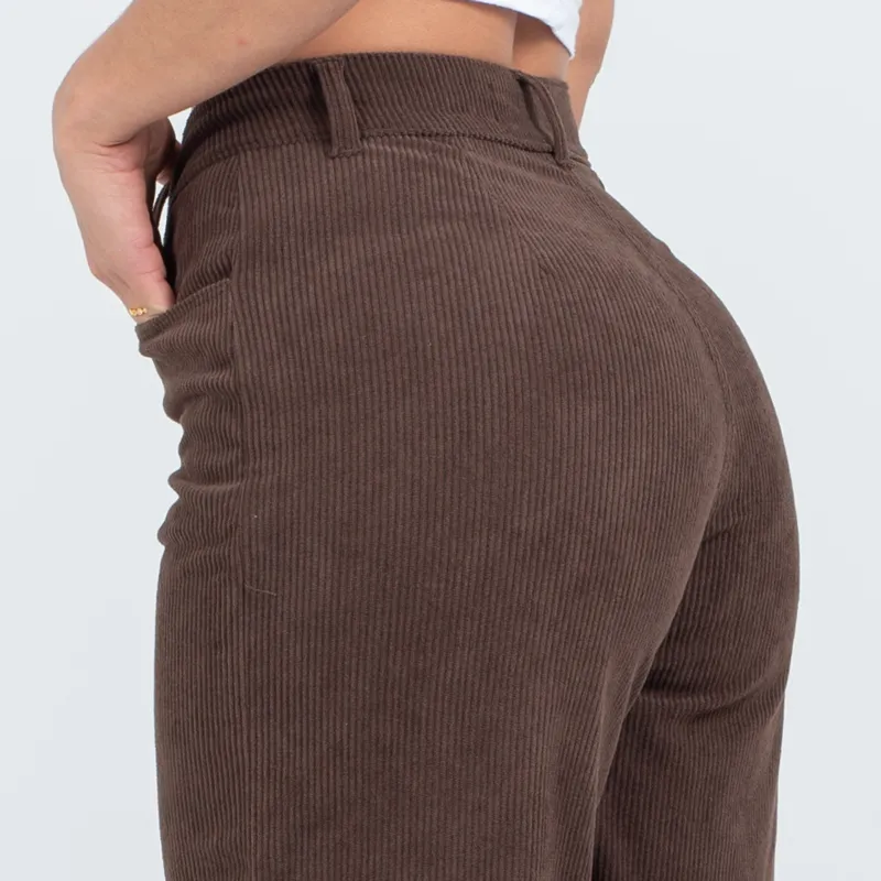 PANTALON PANA  CARGO AX2318 CAFE
