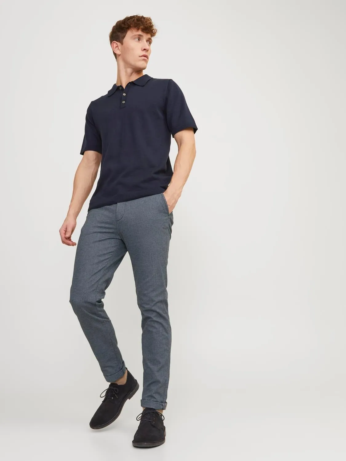 Pantalones chinos Corte slim | Azul claro | Jack & Jones®