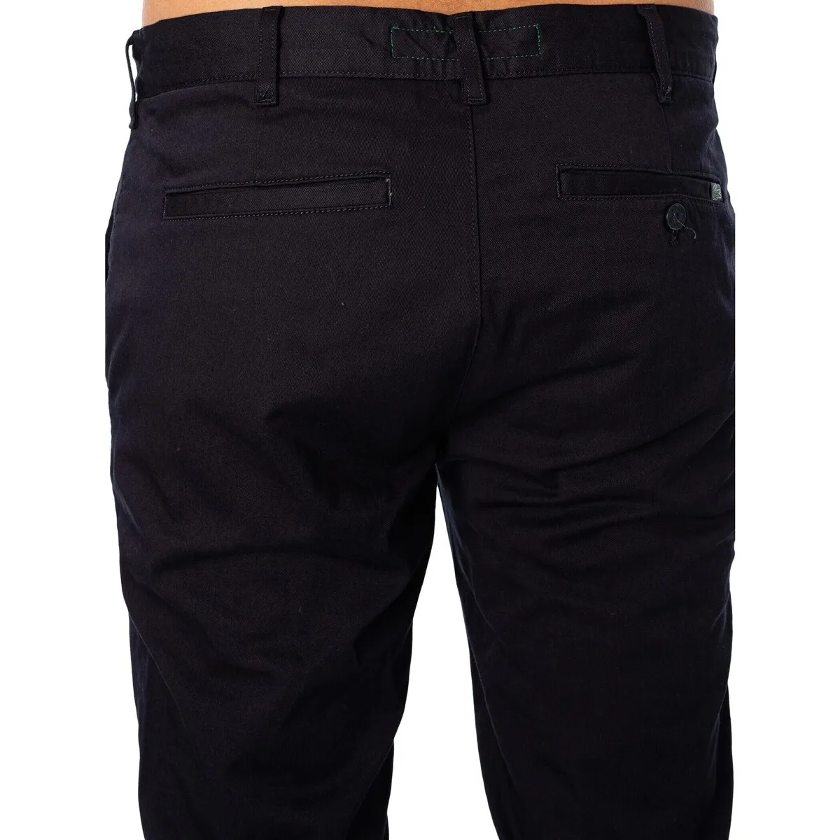 Pantalones Chinos Elásticos De Corte Slim Clásico