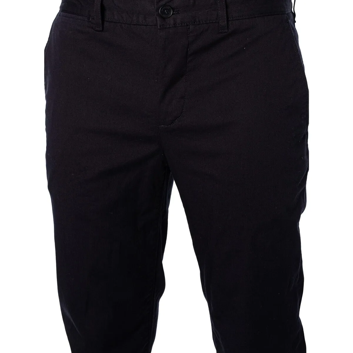 Pantalones Chinos Elásticos De Corte Slim Clásico