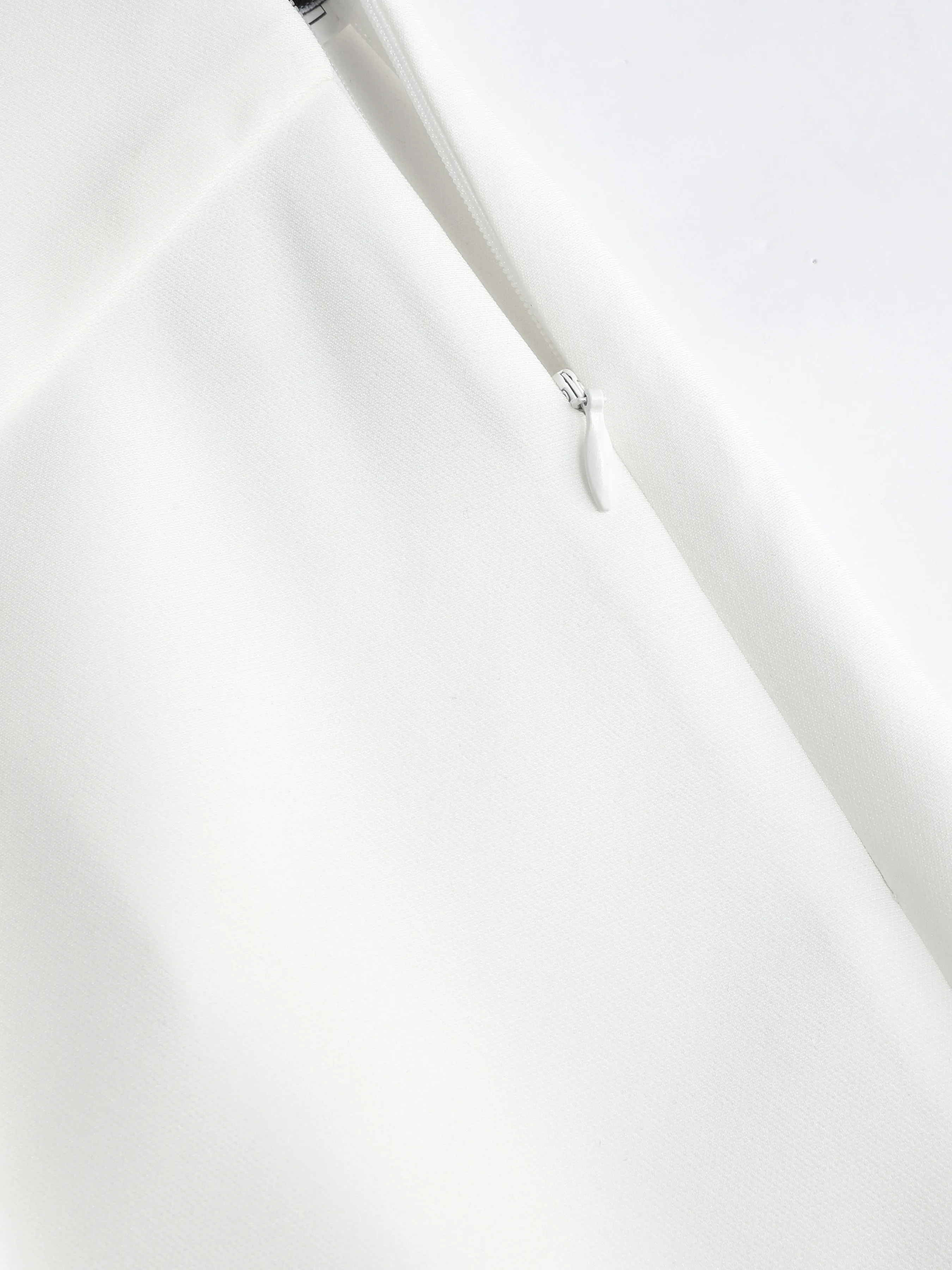  Pantalones de Pierna Ancha de Cintura Alta de Punto Sólido