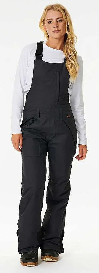 PANTALONES RIP CURL VERMONT BIB  BLACK  WOMEN´S