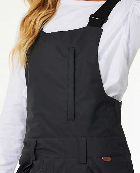 PANTALONES RIP CURL VERMONT BIB  BLACK  WOMEN´S