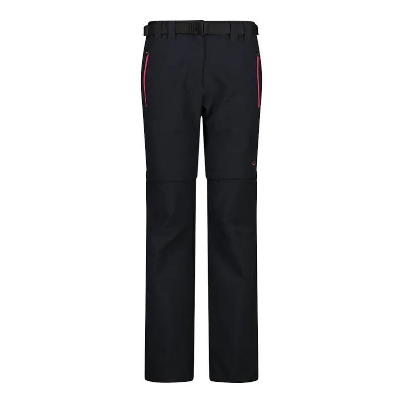 Pantalones trekking Cmp Zip Off Mujer gris