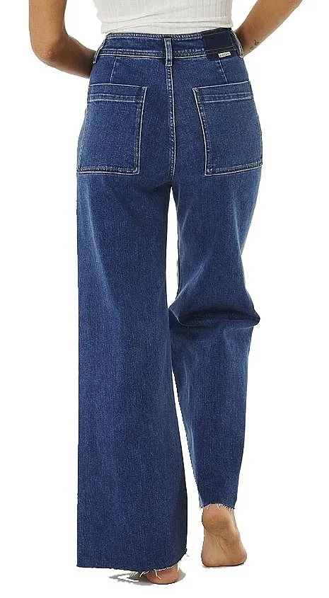 PANTALONES VAQUEROS RIP CURL HOLIDAY DENIM  DARK BLUE  WOMEN´S
