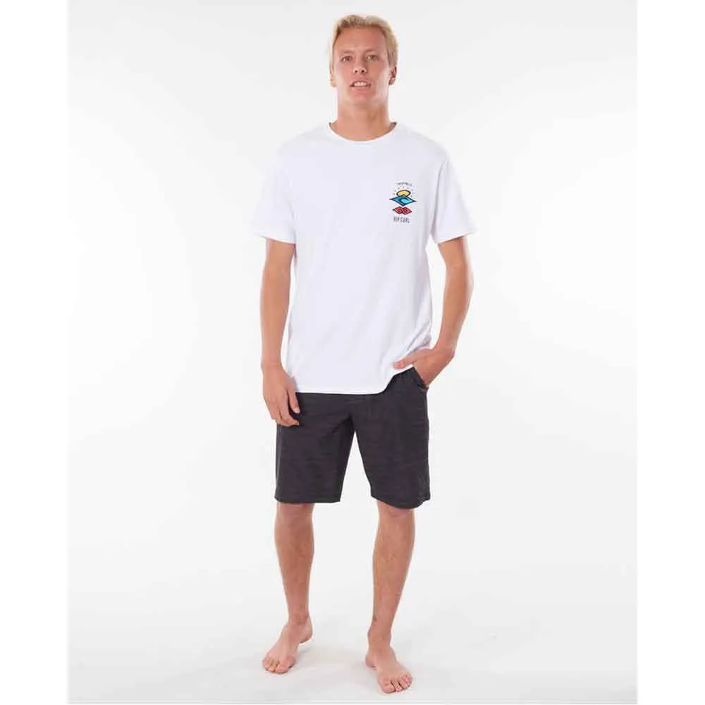 PANTALóN CORTO RIP CURL BERMUDAS PARA HOMBRE BOARDWALK JACKSON REFCWABJ9 BLACKNEGRO RAYADO