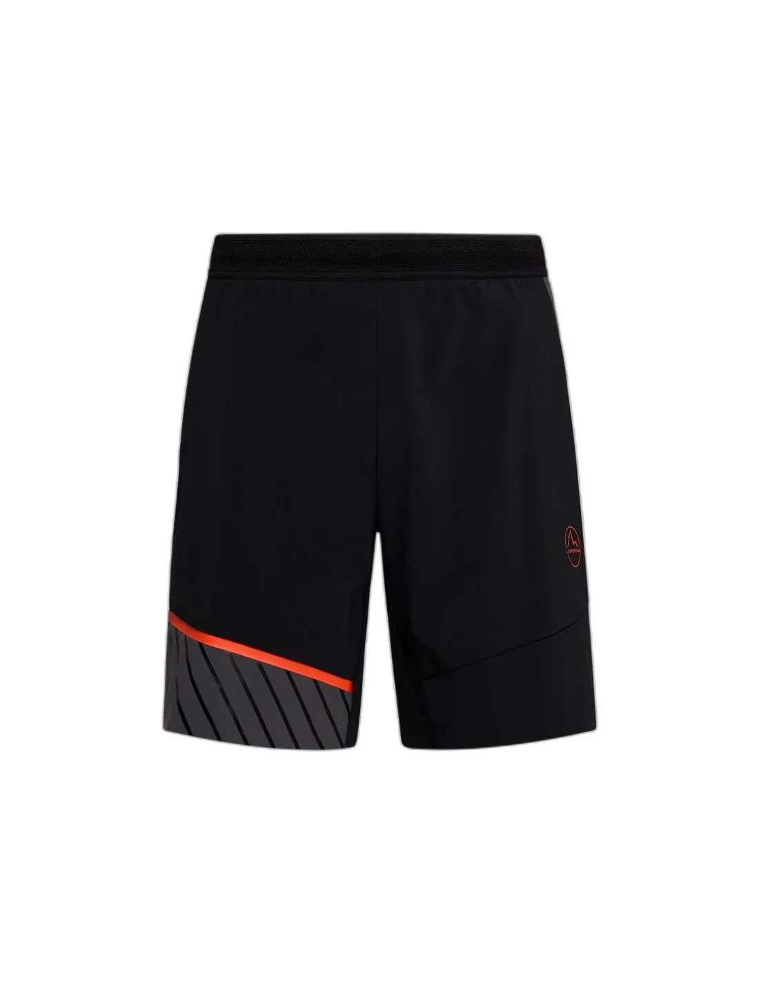 Pantalón de Escalada La Sportiva Comp Short Hombre Negro/rojo