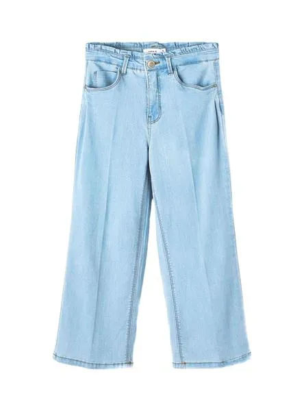 Pantalón Name It Wide Azul Para Niña