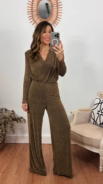 Pantalón Noor Dorado
