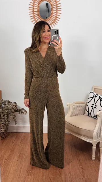 Pantalón Noor Dorado
