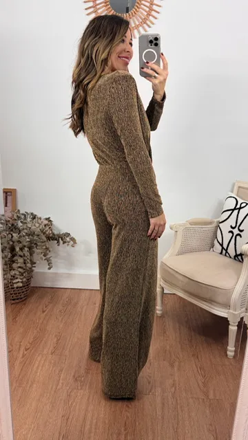 Pantalón Noor Dorado