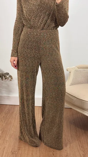Pantalón Noor Dorado