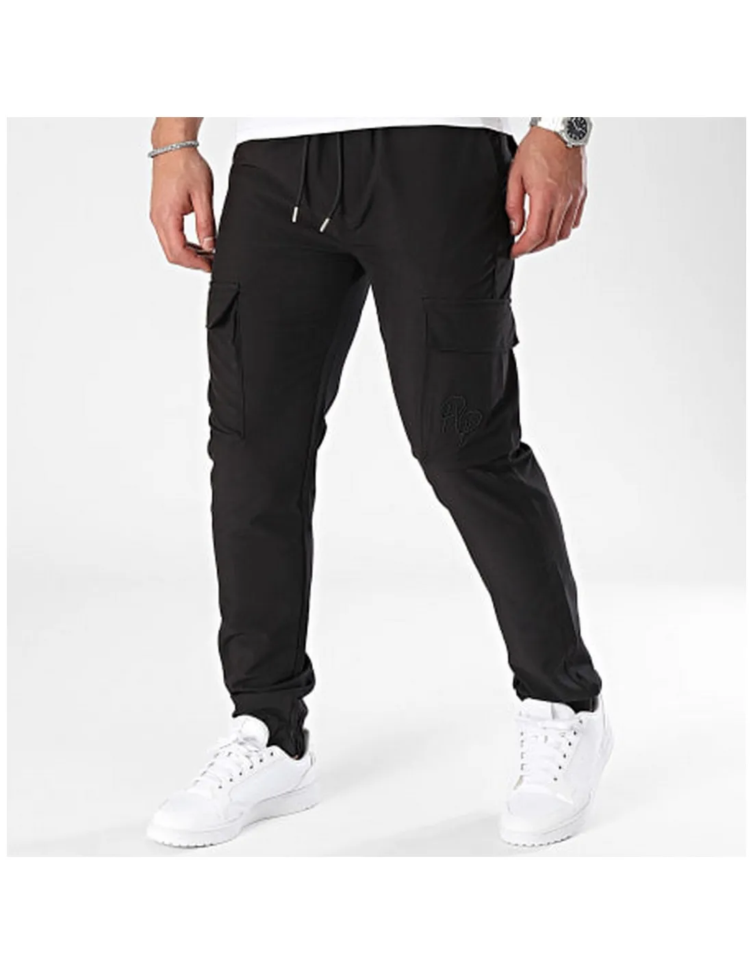 PANTALóN PROJECT X PARIS NEGRO LOGO PEQUEñO  ECOOL