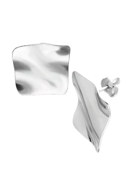 PENDIENTES DE PLATA ARETE ONDAS 266_01880111