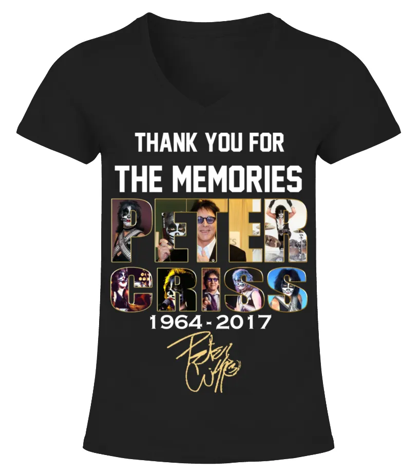 PETER CRISS 19642017 CAMISETA CUELLO PICO MUJER