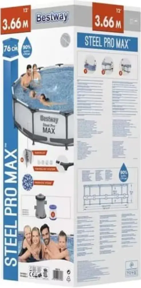 Piscina de 3,66 m x 76  cm