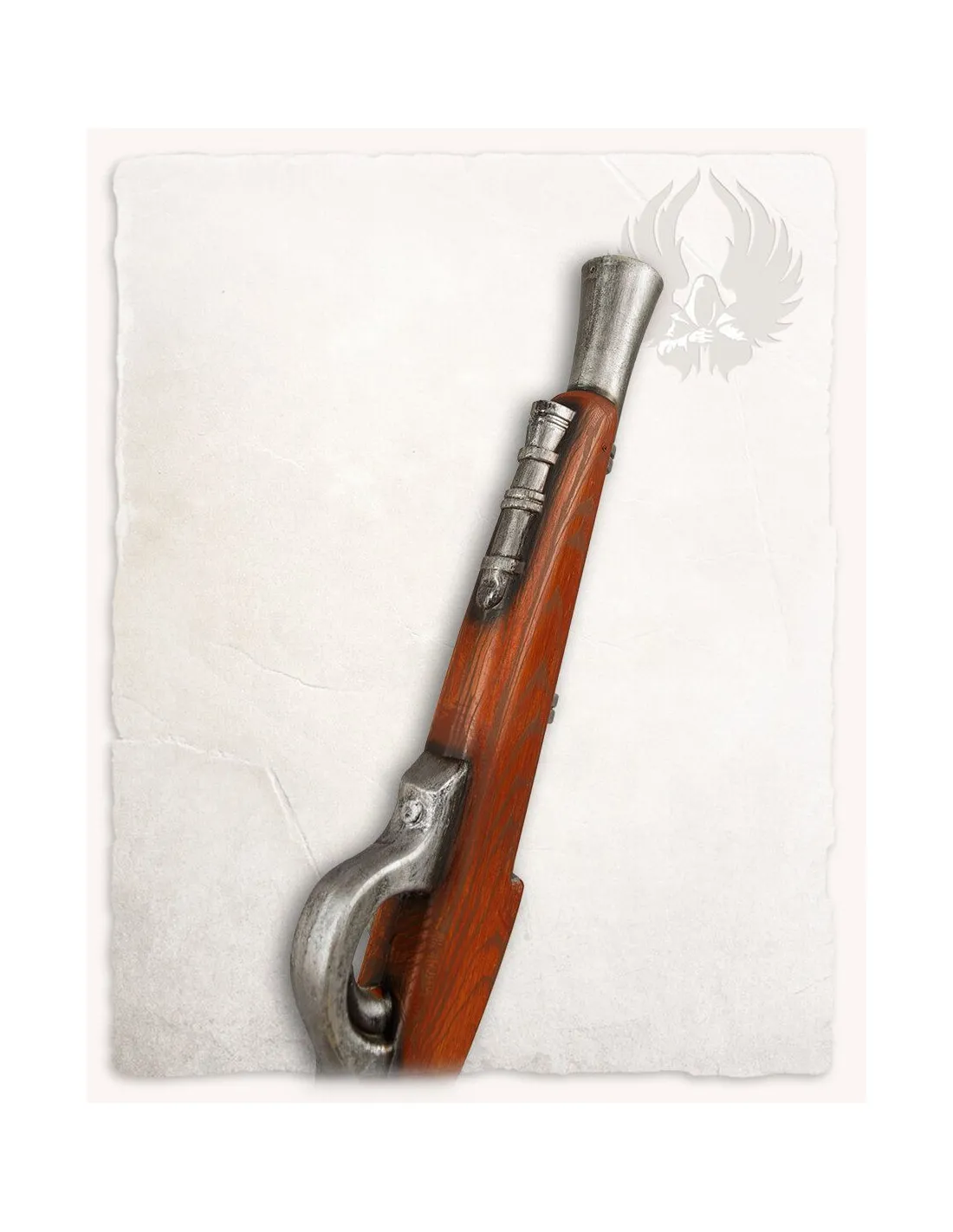 Pistola, tipo trabuco, Rembert , en espuma para LARP