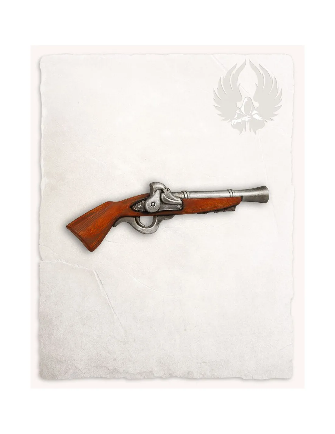 Pistola, tipo trabuco, Rembert , en espuma para LARP