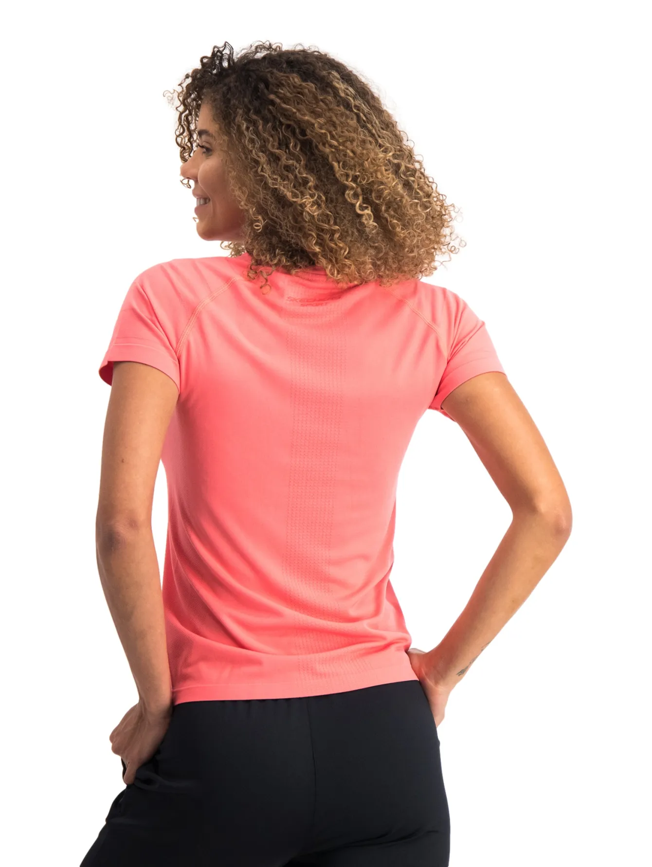 Playera Skechers Manga Corta Casual Para Mujer  