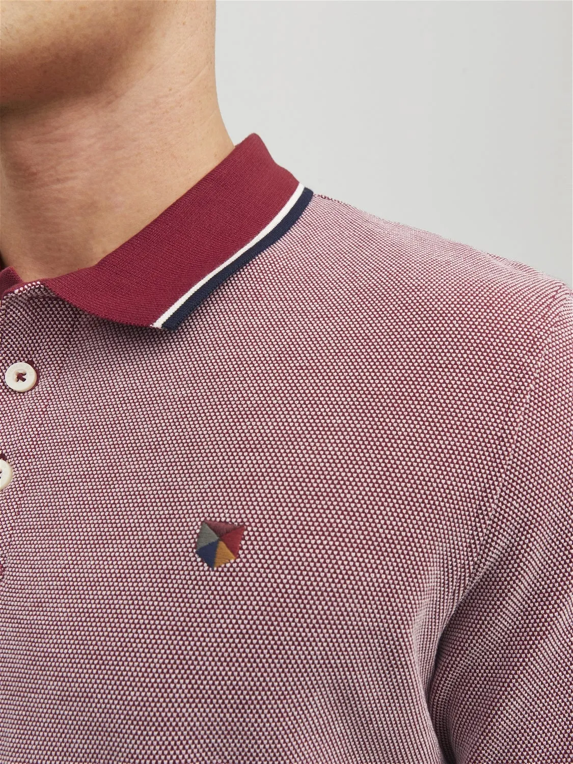 Polo Liso Polo | Rosa claro | Jack & Jones®