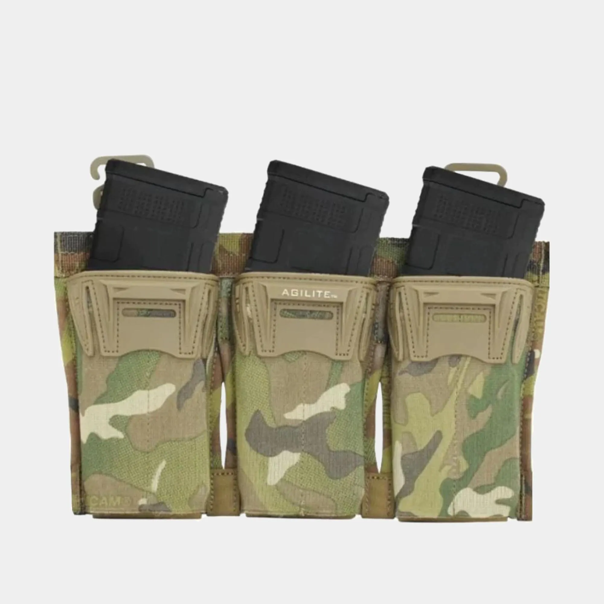 PORTACARGADOR DE FUSIL TRIPLE PINCER PLACARD  AGILITE