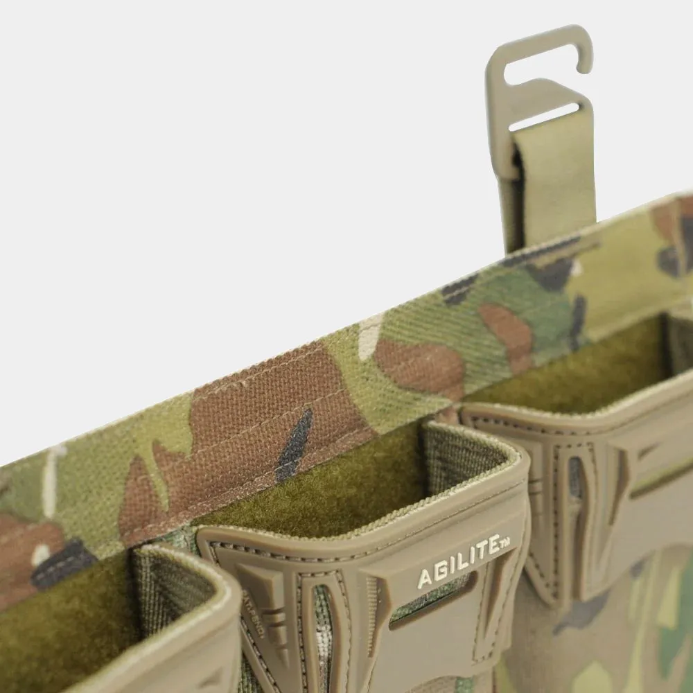 PORTACARGADOR DE FUSIL TRIPLE PINCER PLACARD  AGILITE