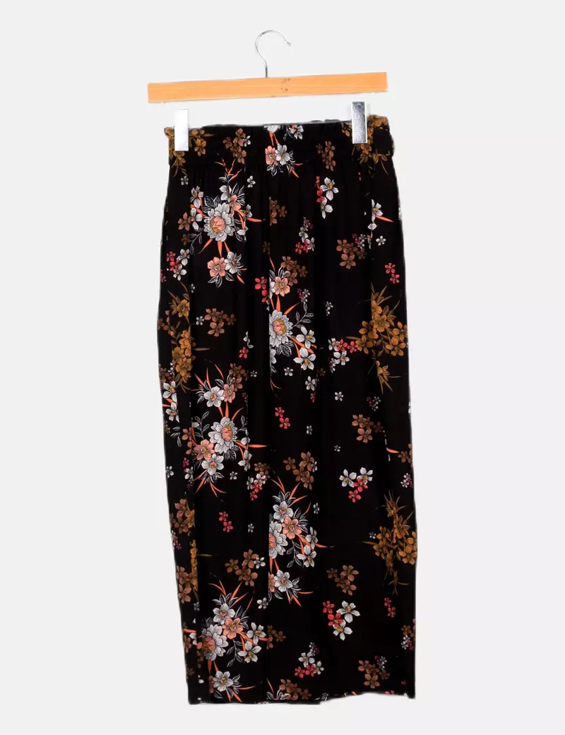 Primark Pantalón multicolor estampado floral