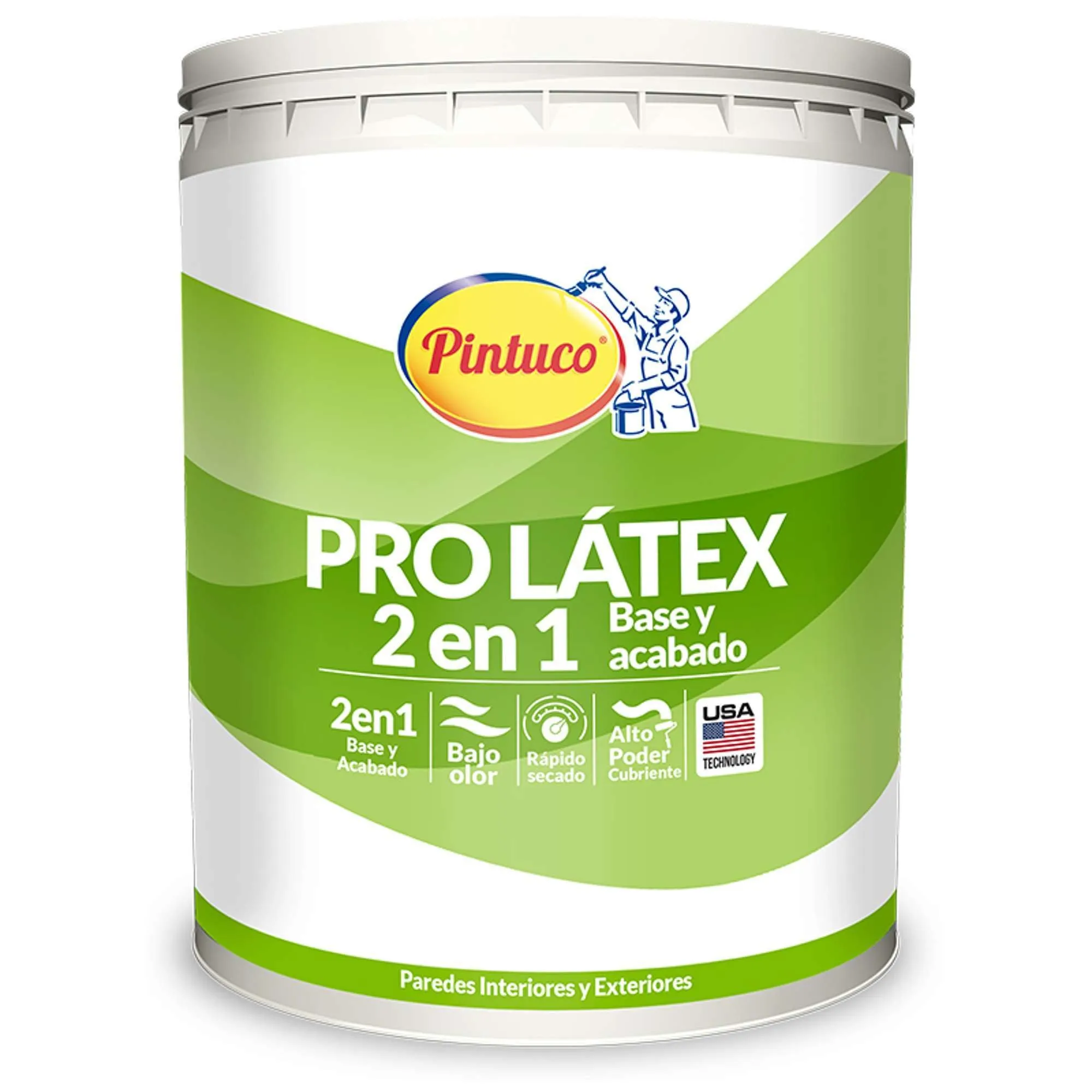 Pro Latex Verde Calypso 1 Galón