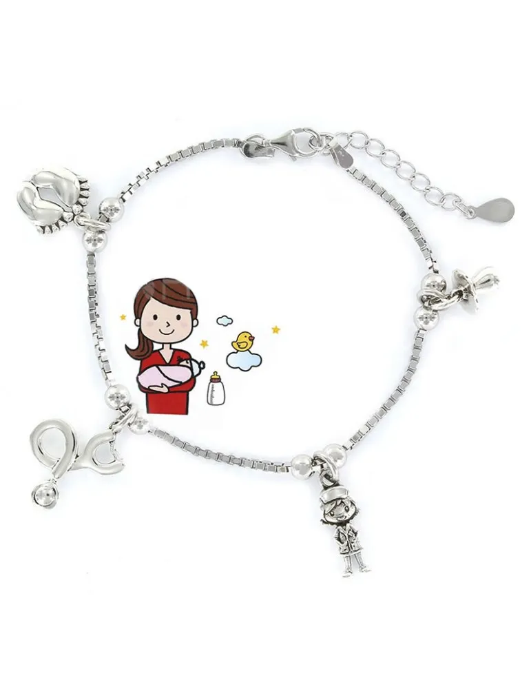 Pulsera de la Matrona Plata