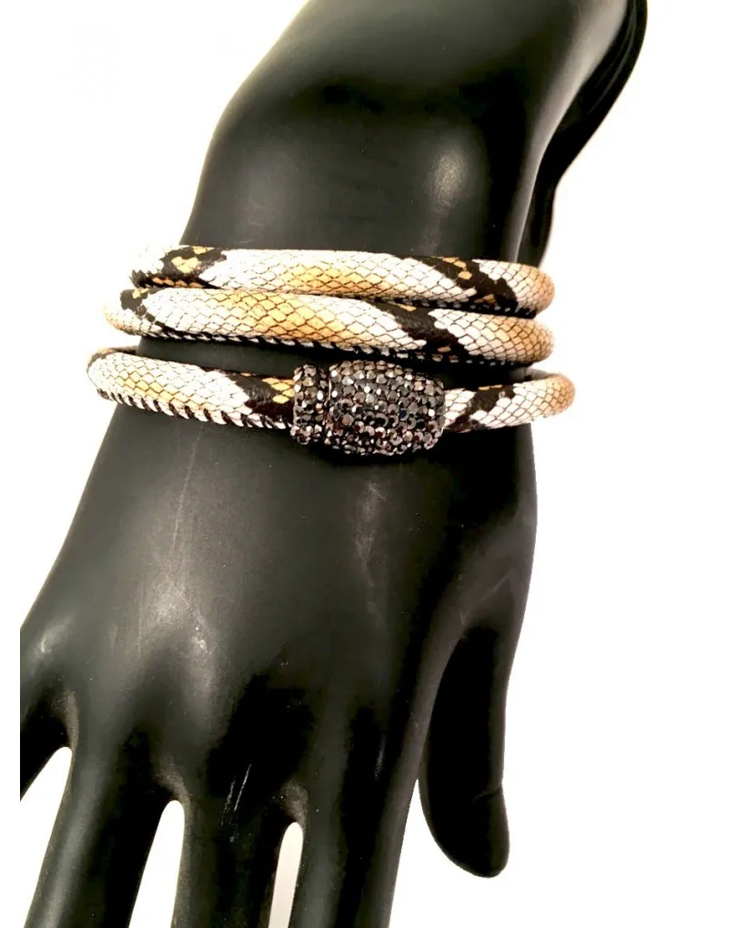 PULSERAS ORIGINALES EN ERROYABLES  CON CIERRE DE CRISTAL SWAROSKY