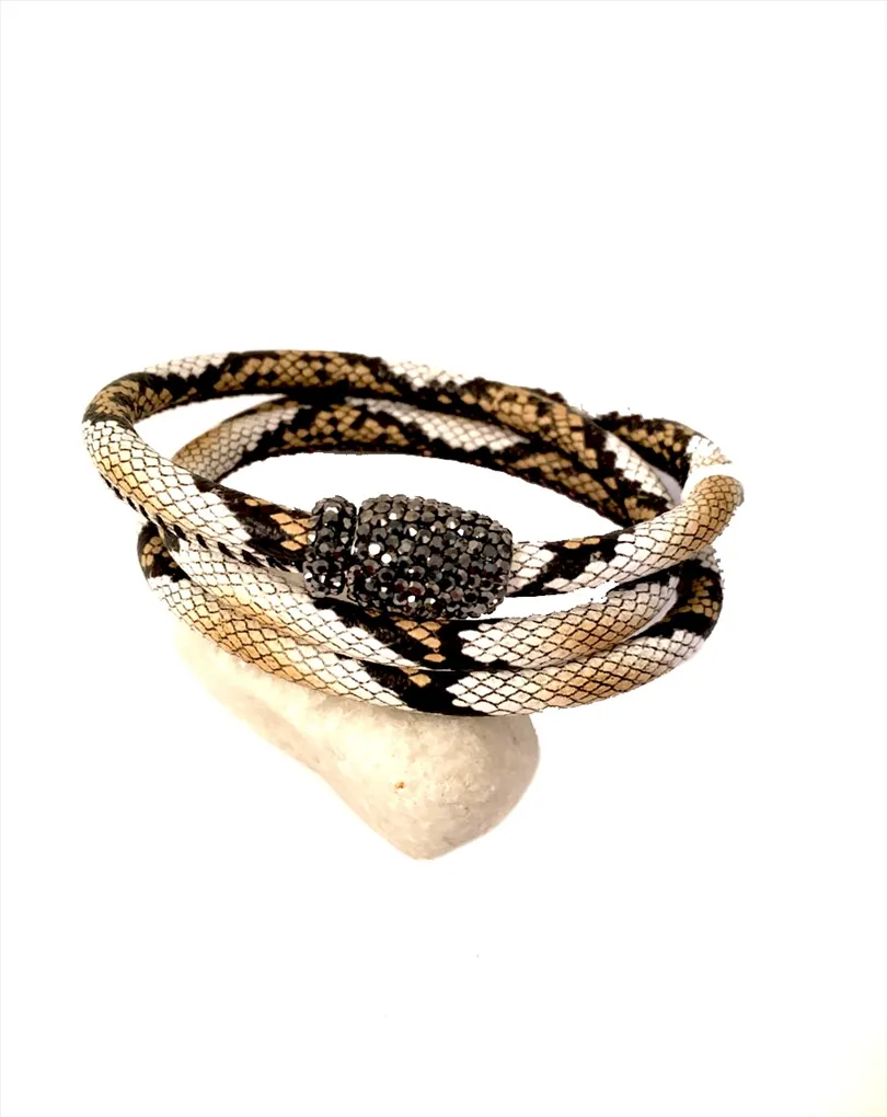 PULSERAS ORIGINALES EN ERROYABLES  CON CIERRE DE CRISTAL SWAROSKY