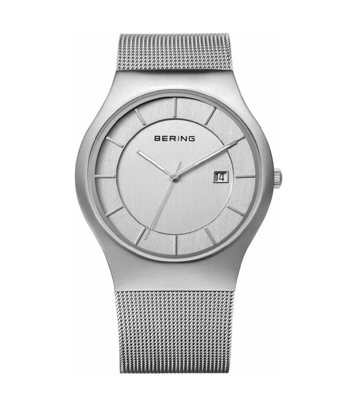 RELOJ BERING CLASSIC DE ACERO INOXIDABLE IP PLATEADO  11938000