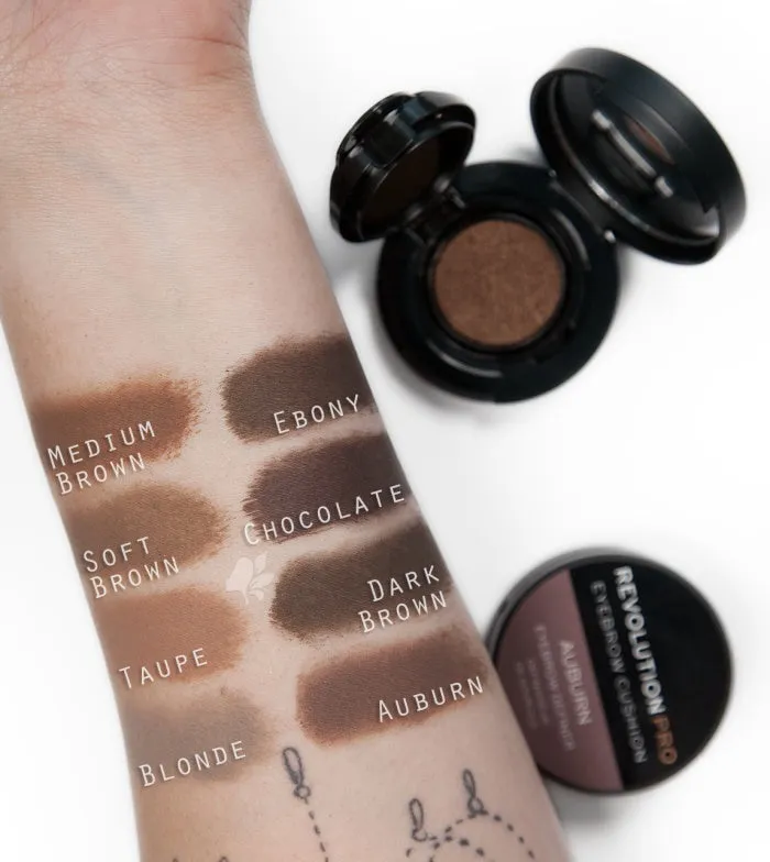 REVOLUTION PRO  TINTE PARA CEJAS CUSHION  TAUPE