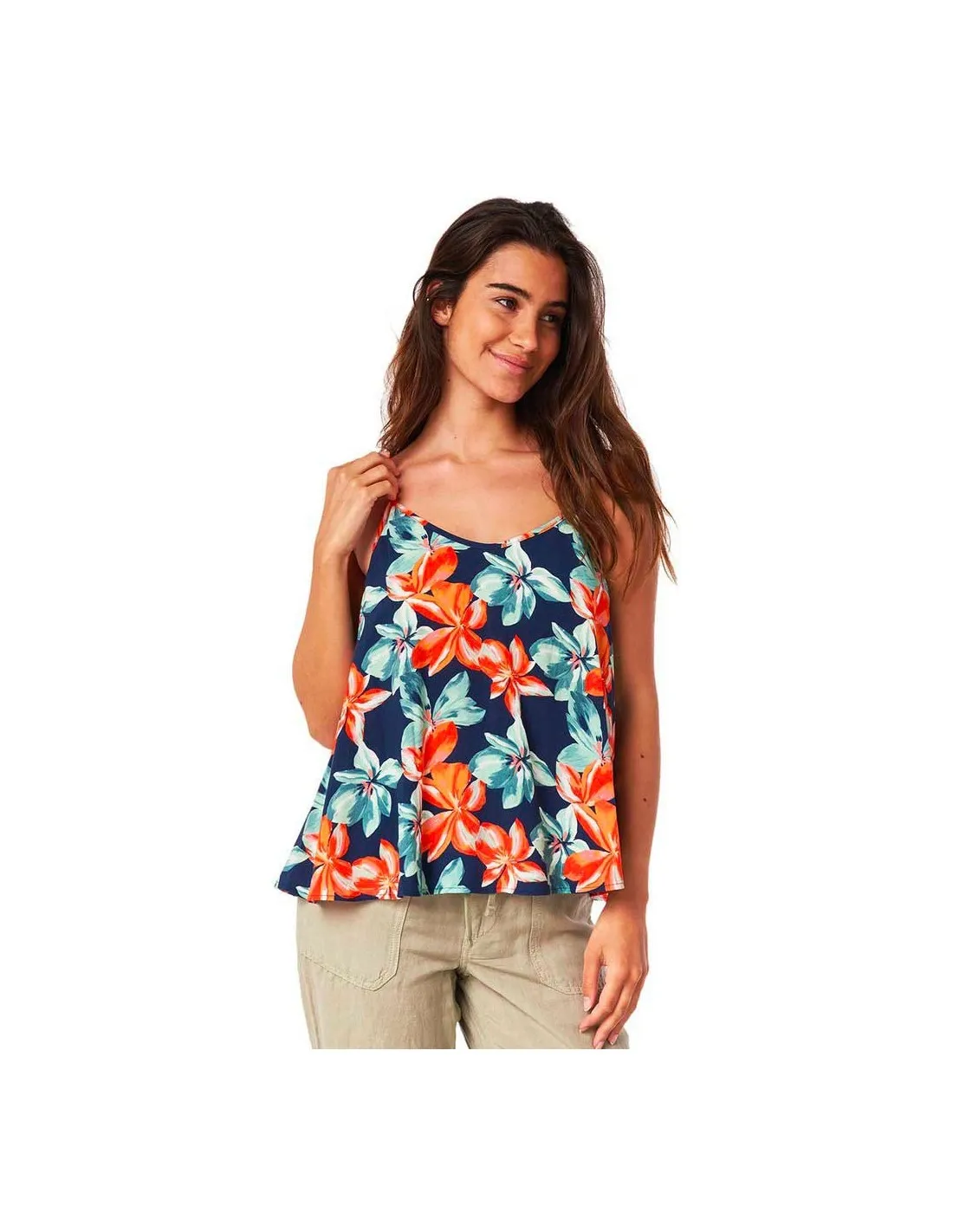 RIP CURL BLISS BLOOM  AZUL MARINO  CAMISETA DE TIRANTES