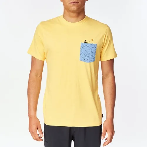 Rip Curl Inda Pocket Tee Retro Yellow