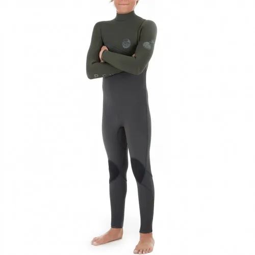 Rip Curl Junior Flashbomb 4/3 GB Zip Free STM Khaki