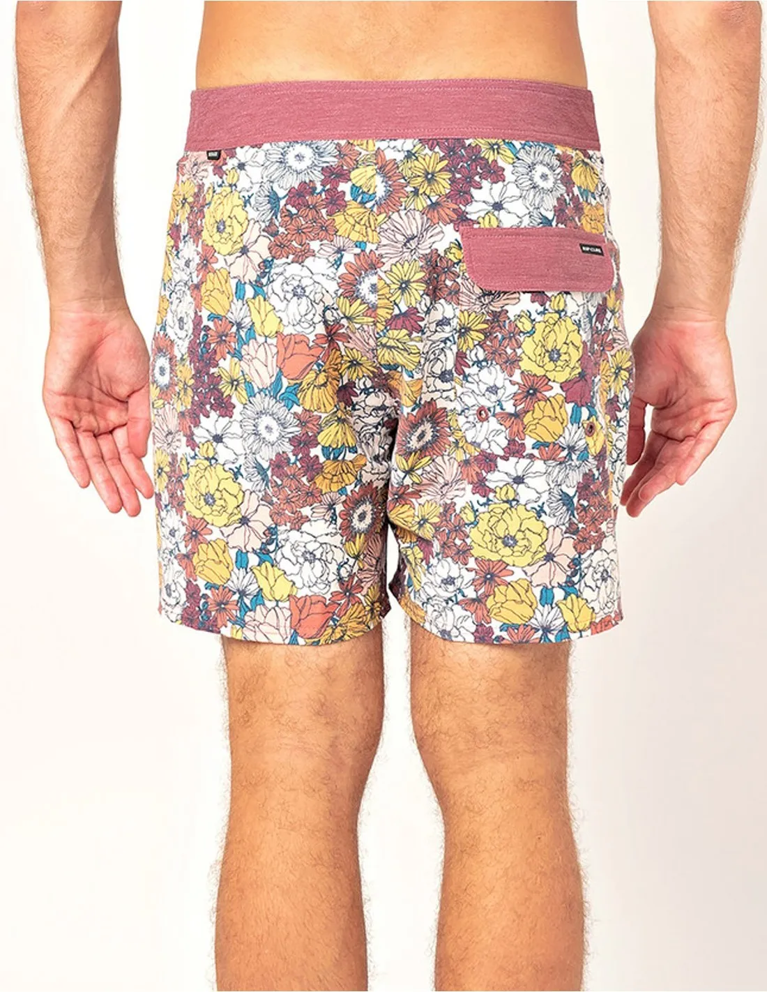 RIP CURL MIRAGE RETRO BLOOMFIELD  WASHED RED  BOARDSHORTS