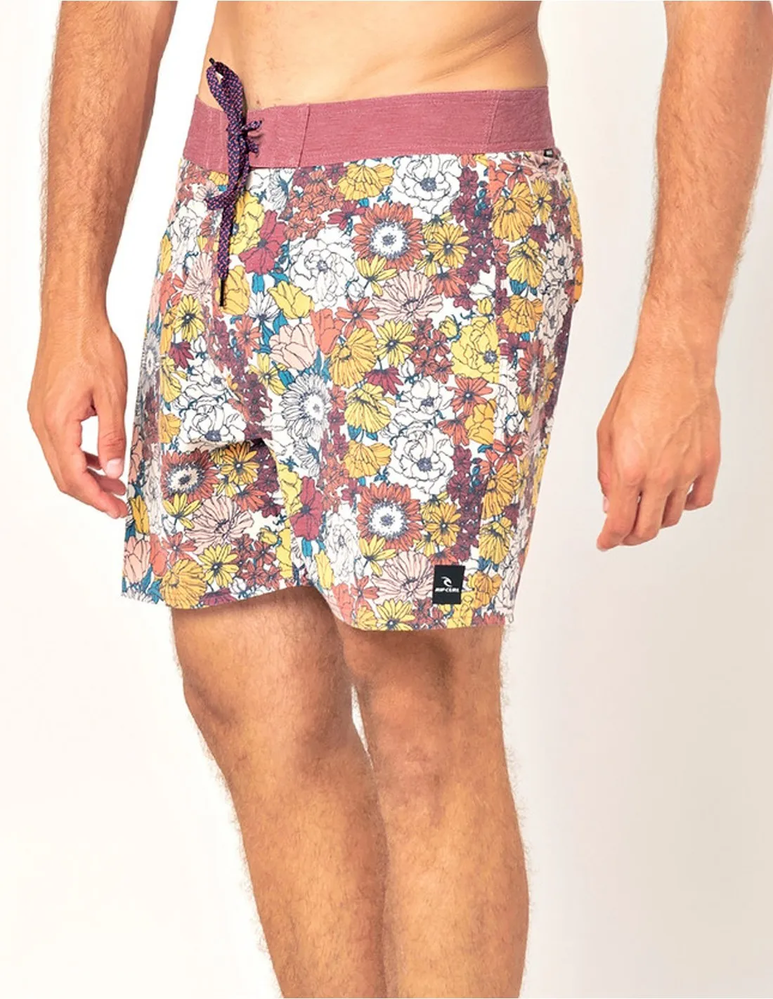 RIP CURL MIRAGE RETRO BLOOMFIELD  WASHED RED  BOARDSHORTS
