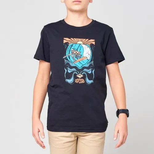 Rip Curl Psych Shred Tee Black