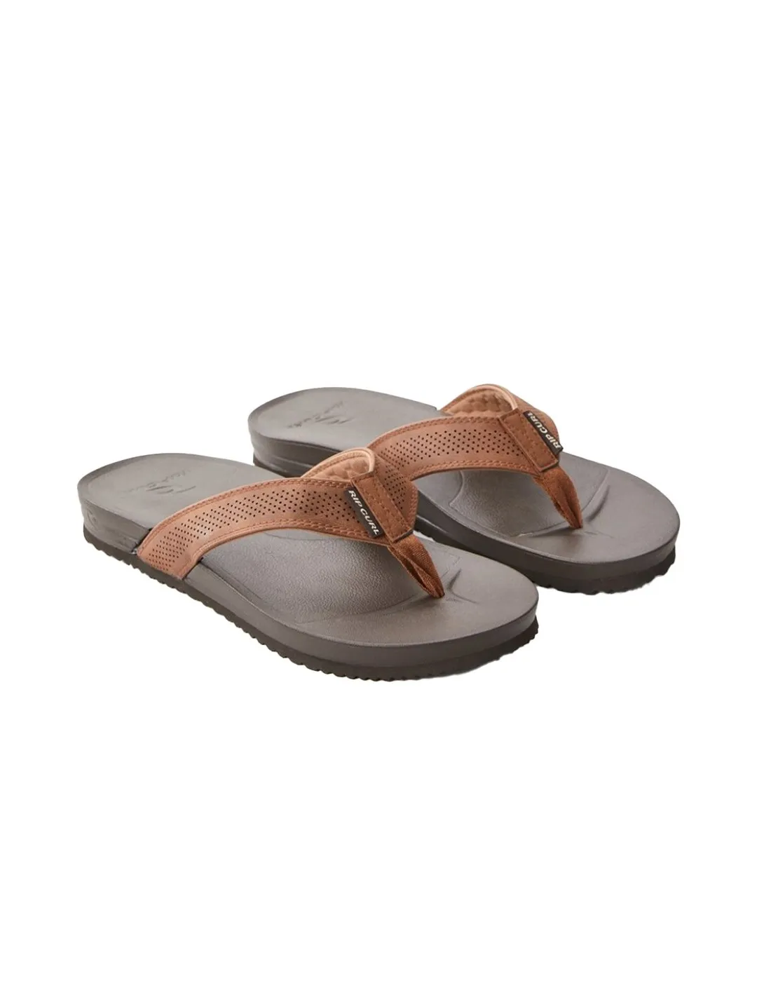 RIP CURL SOFT SAND OPEN TOE  MARRóN  CHANCLAS