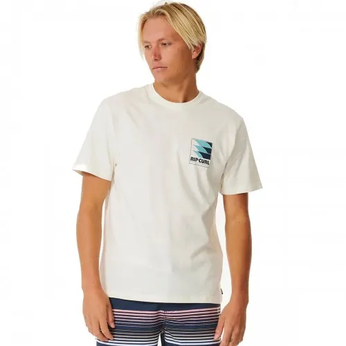 Rip Curl Surf Revival Line Up Tee Bone