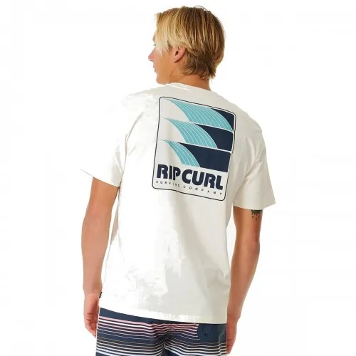 Rip Curl Surf Revival Line Up Tee Bone